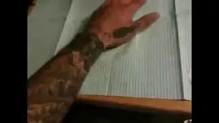 Malathion gets KOTD logo tattooed