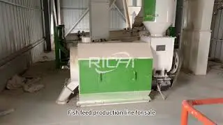 Fish Feed Production Line by RICHI Efficient Aquafeed Manufacturing Solution