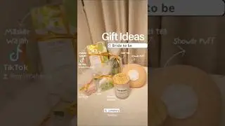 Gift Ideas for Bride to be #gift #bridetobe #giftideas #hamperspernikahan #aesthetic #scentedcandles