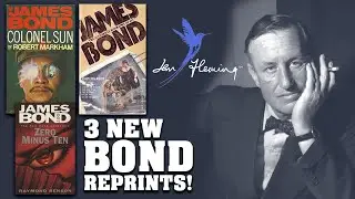Ian Fleming Publications reprints Raymond Benson, Kingsley Amis, and John Pearson!