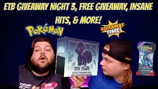 Night 3 &ndash; Silver Tempest ETB Giveaway! 🎁 Free Giveaway + Huge Hits! 🔥 #giveaway #ripandship