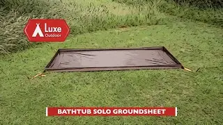 Luxe Outdoor Solo Bathtub Floor/Groundsheet