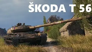 SKODA T56 Unstoppable Force on the Battlefield world of tanks complete 4K