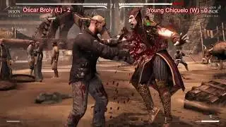 MKX - Grand Finals - Torneo ParadiseCon 2017 - Young Chicuelo vs Oscar Broly