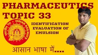 Evaluation of Emulsion  Identification of Emulsion