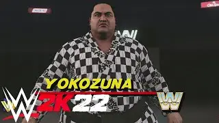 WWE 2K22 (Banzai Pack) Yokozuna Entrance [4K 60FPS]