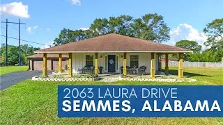 2063 Laura Drive | Semmes, Alabama | Updated Farmhouse For Sale
