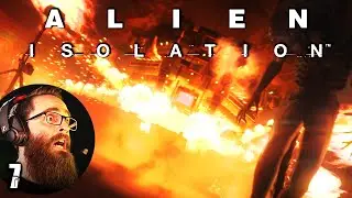 Escape?! WHERE?! | ALIEN ISOLATION: Blind Playthrough | EP 7 [clean]