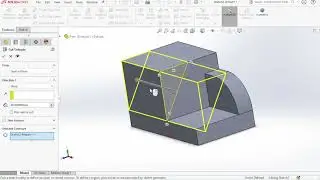 SolidWorks Beginner Exercise 30 in Tamil | CAD Modeling Tutorial