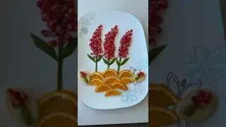 How make fast fruit Decorations 2024 part 1 #shortsfeed #shorts #short #fruit #art #artist