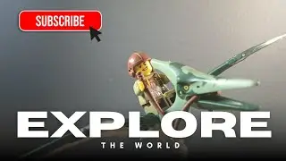 Explore the world to its limits #lego #funny ##stopmotion #dinosaurs 