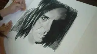 Johnny Haro speed drawing