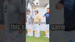 Funniest Sack Race Game GONE WRONG🤣 #funny #parati #lmao