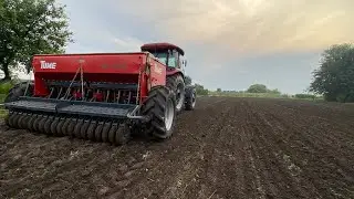 Посів сидератів #дайкон +NITROFIT. Case Farmall+TUME HKL#saat