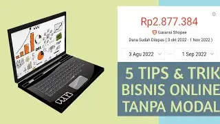 5 TIPS BISNIS ONLINE (Tanpa modal) Untuk pemula