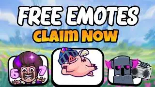 🎁 How to Claim FREE Emotes in Clash Royale ! | Clash Royale Free Emotes