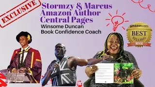 Where is Stormzy & Marcus Amazon Author Central Page?