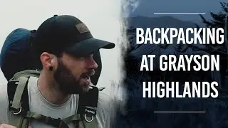 Backpacking in Grayson Highlands State Park