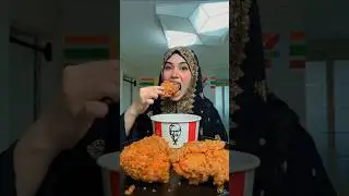 ASMR Eating Fried Chicken Leg Piece 🍗🔥 | Crispy & Juicy Eating Sounds | Super Satisfying & Relaxing