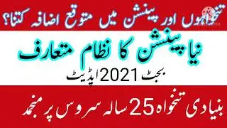 increase in salary and pension in budget 2021# new system of pension