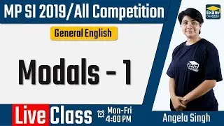 🔴 4:00 PM - MP SI/VYAPAM - English -  | Modals