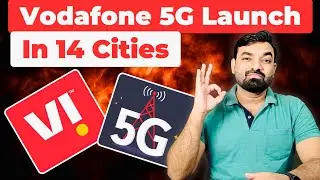 Vodafone 5G Launch In New 14 Cities #telecomnews #vi5g #vodafoneidea #vi 