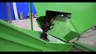 complete tire to rubber granules and fine powder production line