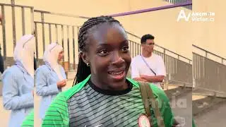 Michelle Alozie Reacts After Scoring the Winning Goal That Took Nigeria to the WAFCON Final