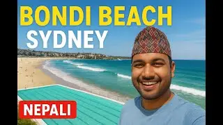 🌊 Bondi Beach Sydney Vlog |Again -  A Nepali Exploring Australia&rsquo;s Most Iconic Beach 🇦🇺🇳🇵