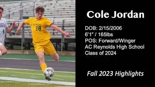 Cole Jordan Fall 2023 Midseason Highlights