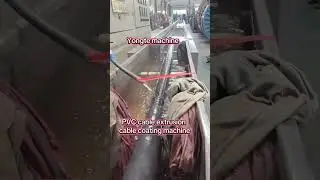 PVC cable extrusion coating machine