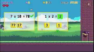 Multiplication Mage World 1 PB 4:45 (NEAR WORLD RECORD)