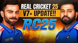 Real Cricket 25 V7 download || real cricket 25 V7+ download || 