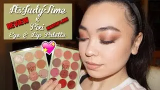 ITSJUDYTIME x Pixi Eyeshadow & Lip Palette // Review + Makeup Tutorial // Caroline Mystee
