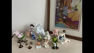 3. Статуэтки с читающими людьми и существами: пополнение моей коллекции (18 шт)