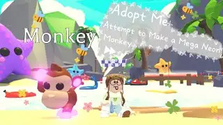 Adopt Me- Mega Mega Neon Monkey?!🙊