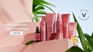 Hydrate Your Hair Until Your Next Shampoo with Nutriplenish&trade; Light Moisture | Aveda