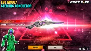 EVO M1887 - Sterling Conqueror SPIN | Free Fire MAX | Sket7T FF
