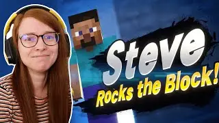 MINECRAFT STEVE SMASH ULTIMATE REACTION! | Retro Ali