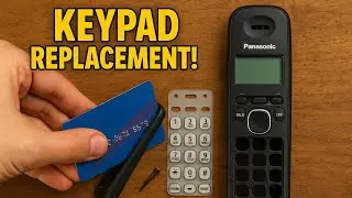 🔧 DIY Panasonic Phone Keypad Replacement 🔁 | Fix Your Cordless Phone Fast! 