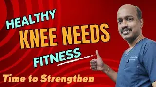 Healthy KNEE NEEDS Strengthening #exercise #static #dynamic #quadriceps #fitness
