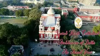 Sacred Heart Cathedral : An Aerial View