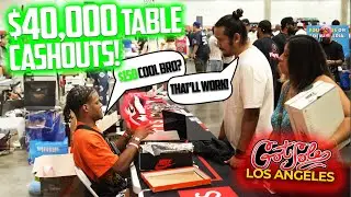 CASHING OUT 250 SNEAKERS IN 2 HOURS AT GOT SOLE LA **pt.2**
