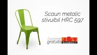 review video scaun metalic stivuibil HRC 597 v