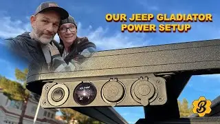 Jeep Gladiator Aux Power / Front Runner Power Setup для езды по бездорожью