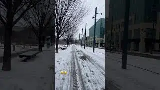 #downtown #torontolife #snowfall #toronto #funnyshorts #funny #travel #trending #winter #canada