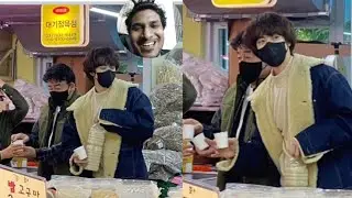BTS Jin Update Filming at Ganghwa Market Oct 11 2022