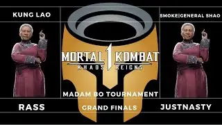 Madam Bo tournament Finals: Rass (Kung lao) VS JustNasty (Smoke|Shao)| Mortal Kombat 1 | R1ps_arena