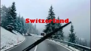 First snowfall in Bern, Switzerland ,swiss views,travel in nice weather in Switzerland