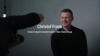 Building the future – Christof Frank on the digital transformation